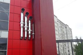 Для магазина продуктов произведен и установлен шахтный подъемник в г.Тверь